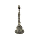 925 Sterling Silver Hallmarked Antique Style Nandi Handle Puja Bell