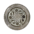 925 Sterling Silver Hallmarked Designer BIG Puja Plate - Style