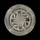 925 Sterling Silver Hallmarked Designer BIG Puja Plate - Style