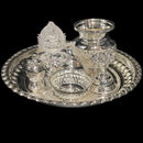 925 Sterling Silver 7.5 inch Puja Exclusive Hallmarked Set - 7.5" Set