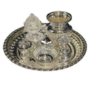 925 Sterling Silver 7.5 inch Puja Exclusive Hallmarked Set - 7.5" Set