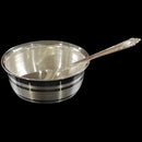 999 Pure Silver Hallmarked 70ml SMALL Bowl & Spoon for Kids - 2.5-inch Set