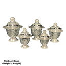 925 Sterling Silver Hallmarked  Kumkum Box / Sindoor daan - Style