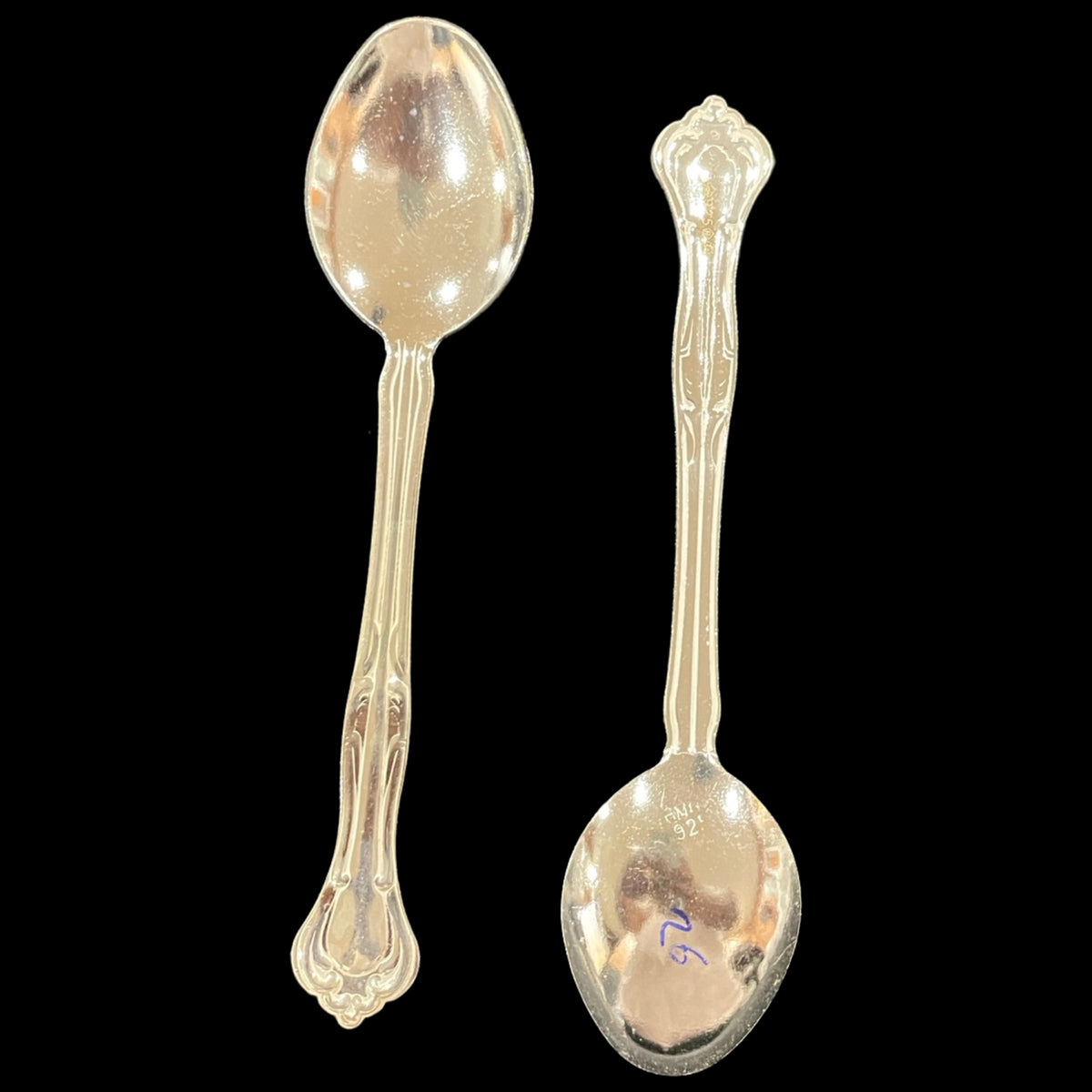 925 Sterling Silver Hallmarked Spoon - Style#03