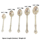 925 Sterling Silver Hallmarked Spoon - Style