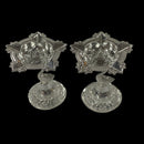 925 Sterling Silver Hallmarked Designer STAR Diya Pair -