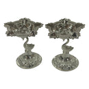 925 Sterling Silver Hallmarked Designer STAR Diya Pair -