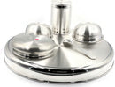 999 Pure Silver 12.0 Inch Hallmarked Lightweight Indian Thali Dinner Set - Set