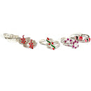 925 Sterling Silver Toe-rings (Pack of 5 Pairs)- Set