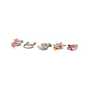 925 Sterling Silver Toe-rings (Pack of 5 Pairs)- Set