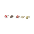 925 Sterling Silver Toe-rings (Pack of 5 Pairs)- Set