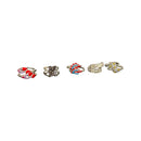 925 Sterling Silver Toe-rings (Pack of 5 Pairs)- Set