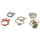 925 Sterling Silver Toe-rings (Pack of 5 Pairs)- Set