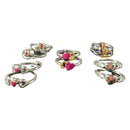 925 Sterling Silver Toe-rings (Pack of 5 Pairs)- Set