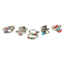 925 Sterling Silver Toe-rings (Pack of 5 Pairs)- Set