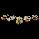 925 Sterling Silver Toe-rings (Pack of 5 Pairs)- Set