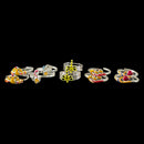 925 Sterling Silver Toe-rings (Pack of 5 Pairs)- Set