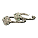 925 Sterling Silver CZ Toe-rings - Design