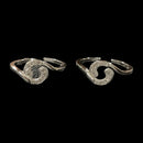 925 Sterling Silver CZ Toe-rings - Design