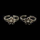 925 Sterling Silver Multicolor Toe-rings - Design