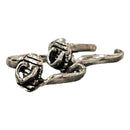 925 Sterling Silver Multicolor Toe-rings - Design
