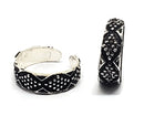 925 Sterling Silver Multicolor Toe-rings - Design