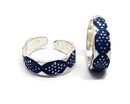 925 Sterling Silver Multicolor Toe-rings - Design