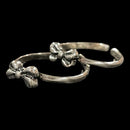 925 Sterling Silver Multicolor Toe-rings - Design