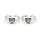 925 Sterling Silver CZ Toe-rings - Design
