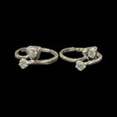 925 Sterling Silver CZ Toe-rings - Design