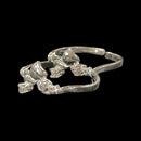 925 Sterling Silver CZ Toe-rings - Design