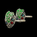 925 Sterling Silver CZ Toe-rings - Design