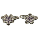 925 Sterling Silver CZ Toe-rings - Design