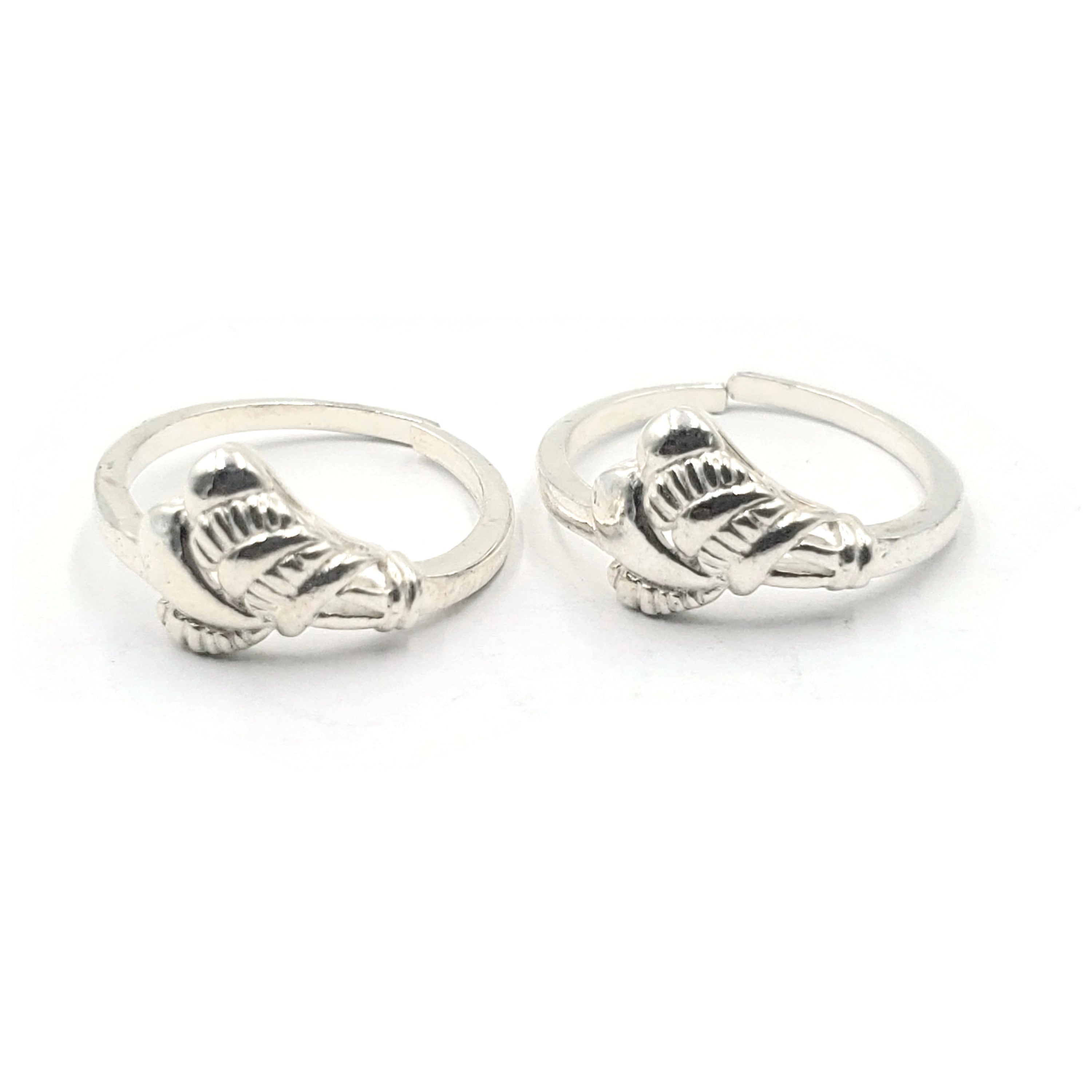 925 Sterling Silver Toe-rings - Design #06