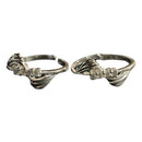 925 Sterling Silver CZ Toe-rings - Design