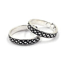 925 Sterling Silver Multicolor Toe-rings - Design