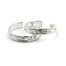 925 Sterling Silver Multicolor Toe-rings - Design