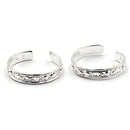 925 Sterling Silver Multicolor Toe-rings - Design