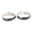 925 Sterling Silver Multicolor Toe-rings - Design