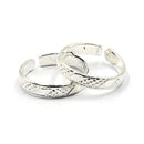 925 Sterling Silver Multicolor Toe-rings - Design