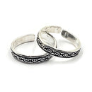 925 Sterling Silver Multicolor Toe-rings - Design