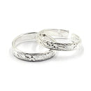925 Sterling Silver Multicolor Toe-rings - Design