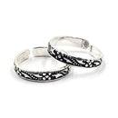 925 Sterling Silver Multicolor Toe-rings - Design