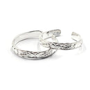 925 Sterling Silver Multicolor Toe-rings - Design