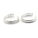 925 Sterling Silver Multicolor Toe-rings - Design