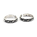 925 Sterling Silver Multicolor Toe-rings - Design