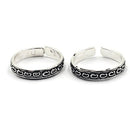 925 Sterling Silver Multicolor Toe-rings - Design
