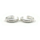 925 Sterling Silver Multicolor Toe-rings - Design
