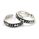 925 Sterling Silver Multicolor Toe-rings - Design