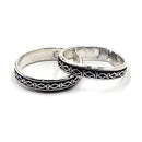 925 Sterling Silver Multicolor Toe-rings - Design